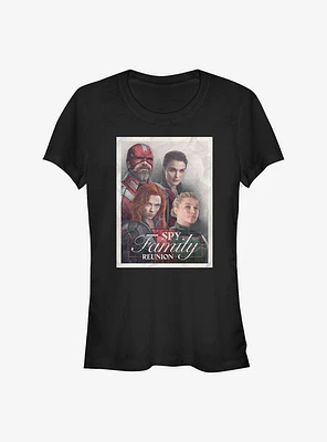 Marvel Black Widow Family Of Spies Girls T-Shirt