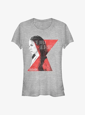 Marvel Black Widow Lives Of Girls T-Shirt