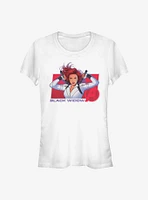 Marvel Black Widow Ready Girls T-Shirt