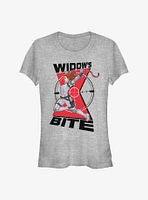 Marvel Black Widow Bite Girls T-Shirt