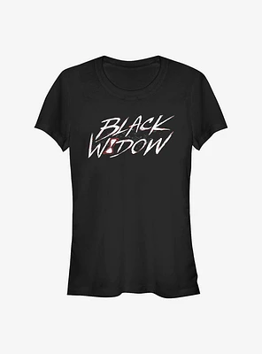 Marvel Black Widow Paint Girls T-Shirt