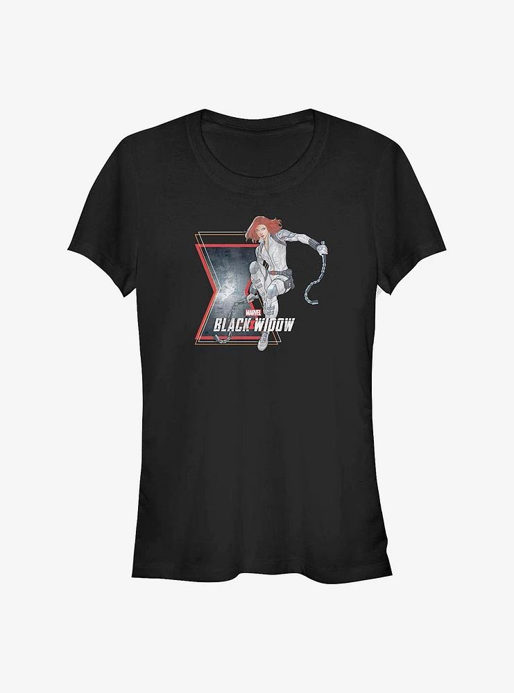 Marvel Black Widow Stun Girls T-Shirt