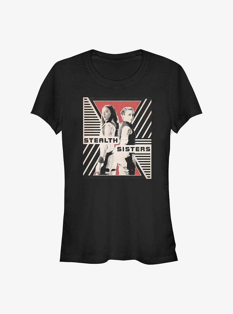 Marvel Black Widow Stealth Sisters Girls T-Shirt