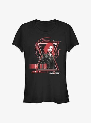 Marvel Black Widow Barcode Girls T-Shirt