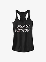 Marvel Black Widow Paint Girls Tank