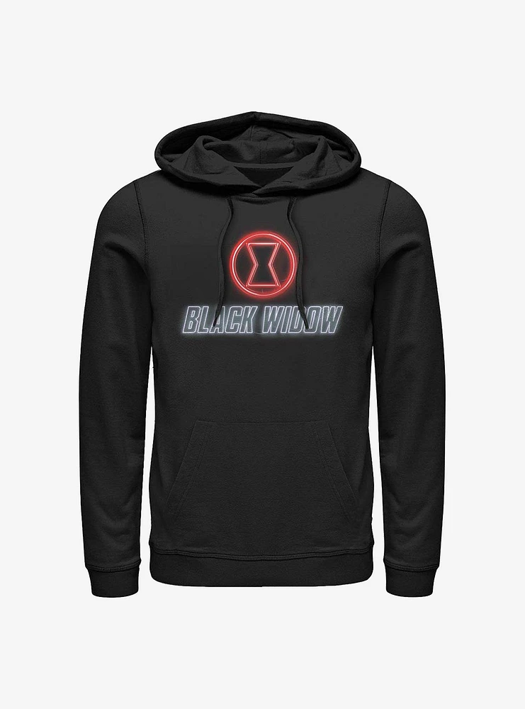 Marvel Black Widow Neon Hoodie