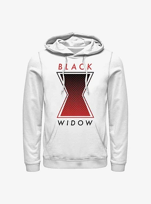 Marvel Black Widow Haftone Symbol Hoodie