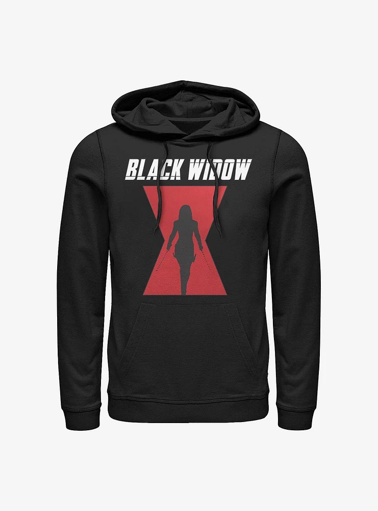 Marvel Black Widow Logo Hoodie