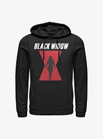 Marvel Black Widow Logo Hoodie