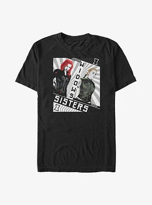 Marvel Black Widow T-Shirt Sisters
