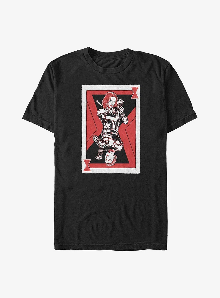 Marvel Black Widow Sister Card T-Shirt