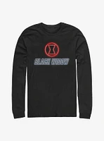 Marvel Black Widow Neon Long-Sleeve T-Shirt