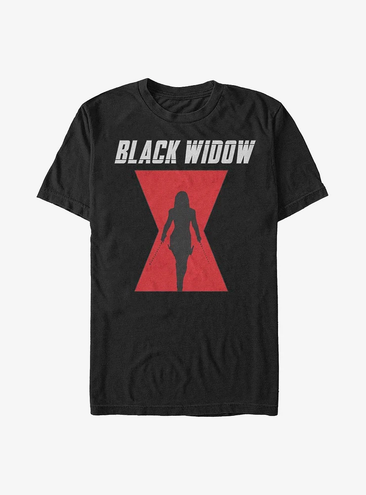 Marvel Black Widow Logo T-Shirt