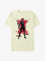 Marvel Black Widow Glitch T-Shirt