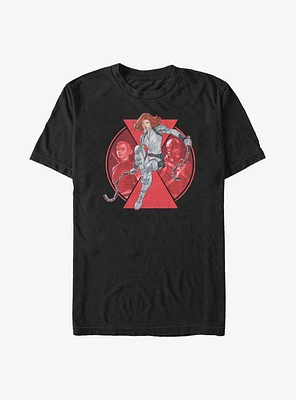 Marvel Black Widow Team T-Shirt