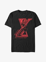 Marvel Black Widow Symbol T-Shirt