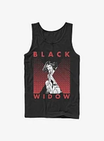 Marvel Black Widow Halftone Tank