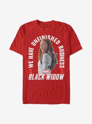 Marvel Black Widow Unfinished Business T-Shirt
