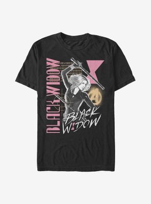 Marvel Black Widow Retro T-Shirt
