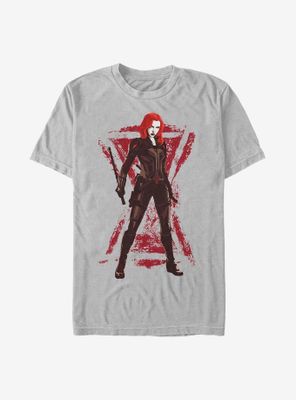 Marvel Black Widow Stance T-Shirt