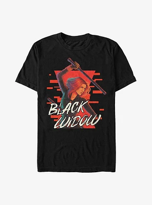 Marvel Black Widow Comic Graphic T-Shirt