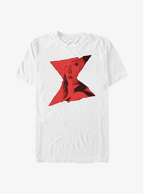 Marvel Black Widow Logo Overlay T-Shirt