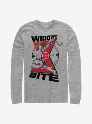 Marvel Black Widow Bite Long-Sleeve T-Shirt