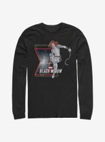 Marvel Black Widow Comic Icon Long-Sleeve T-Shirt