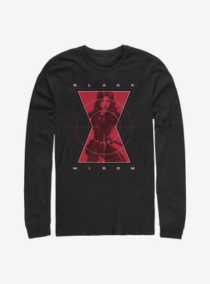 Marvel Black Widow Target Long-Sleeve T-Shirt