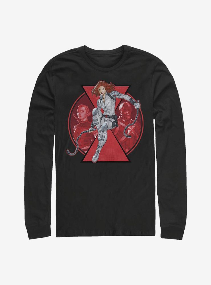 Marvel Black Widow Team Long-Sleeve T-Shirt