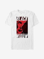 Marvel Black Widow Contrast T-Shirt