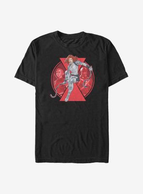 Marvel Black Widow Team T-Shirt