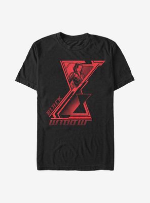 Marvel Black Widow Symbol T-Shirt