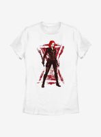 Marvel Black Widow Stance Womens T-Shirt