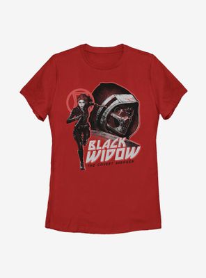Marvel Black Widow Covert Avenger Womens T-Shirt