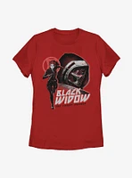 Marvel Black Widow Covert Avenger Womens T-Shirt