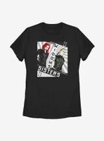 Marvel Black Widow Red Sisters Womens T-Shirt