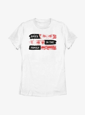 Marvel Black Widow Spies The Family Womens T-Shirt