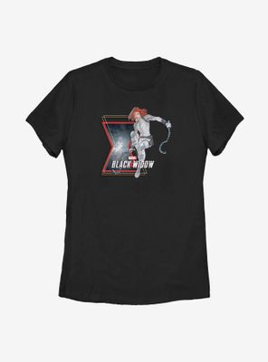Marvel Black Widow Comic Icon Womens T-Shirt