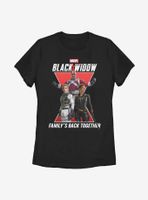 Marvel Black Widow Family Womens T-Shirt