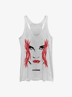 Marvel Black Widow Face Womens Tank Top