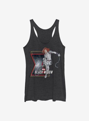 Marvel Black Widow Comic Icon Womens Tank Top