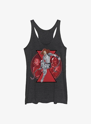 Marvel Black Widow Team Womens Tank Top
