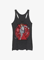Marvel Black Widow Team Womens Tank Top