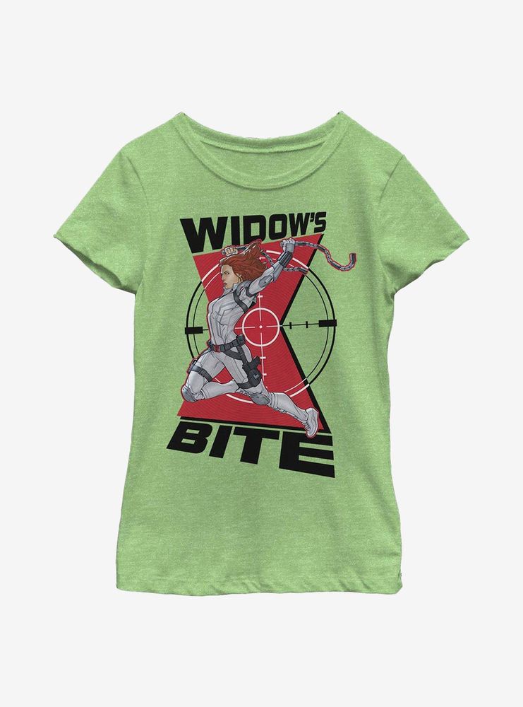 Marvel Black Widow Bite Youth Girls T-Shirt