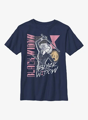 Marvel Black Widow Retro Youth T-Shirt