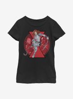 Marvel Black Widow Team Youth Girls T-Shirt