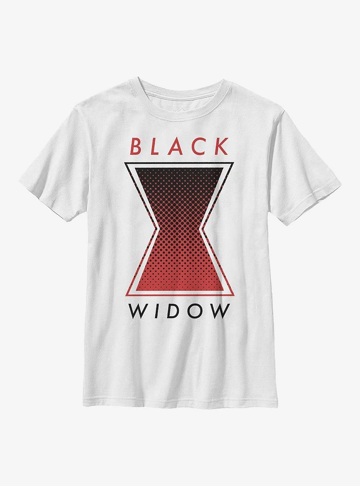 Marvel Black Widow Tonal Symbol Youth T-Shirt
