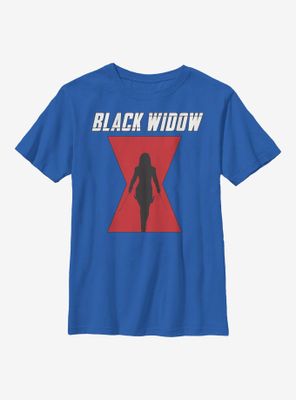 Marvel Black Widow Icon Logo Youth T-Shirt