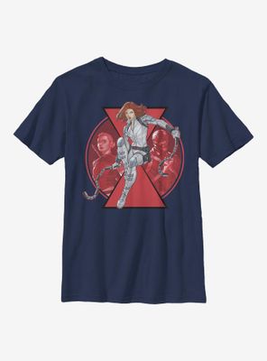 Marvel Black Widow Team Youth T-Shirt